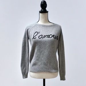 Etam Gray Pullover Sweater, Size M